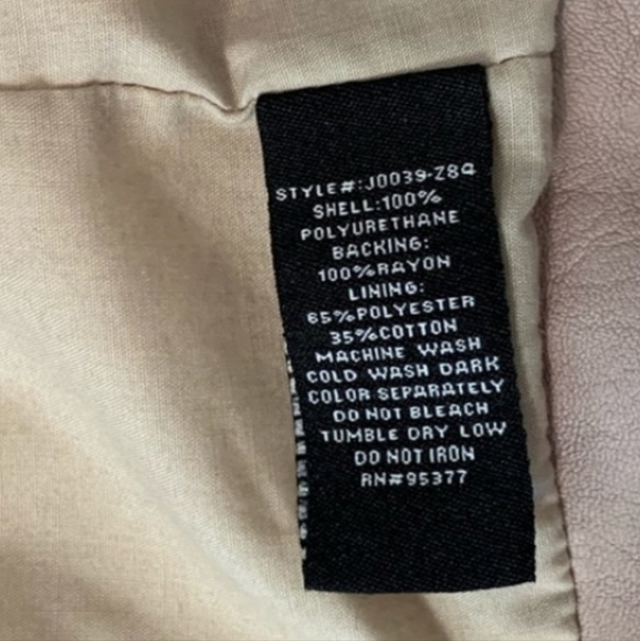 NWT Buy It Now PRICE Sanctuary vegan leather beige cream blush vest - Picture 9 of 10